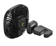 Baseus Wentylator Natural Wind czarny magnetyczny na zagłówek - 1038029 - zdjęcie 5